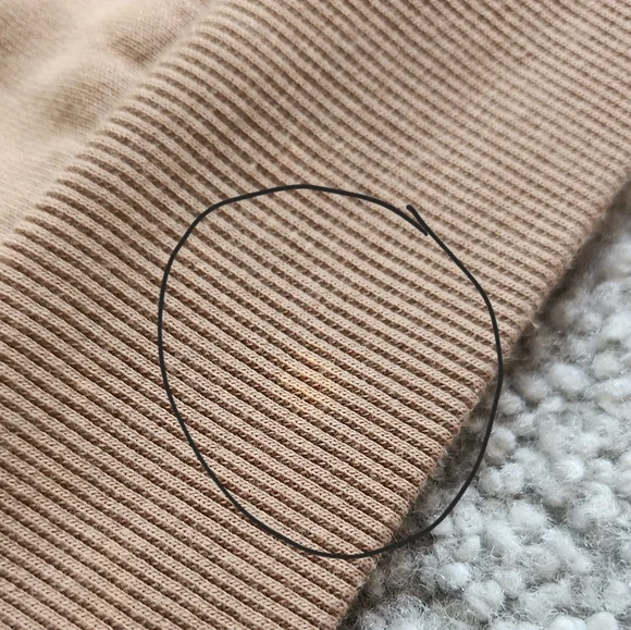 ALO Yoga Women's Cozy Brown Hoodie - Picture 4 of 4